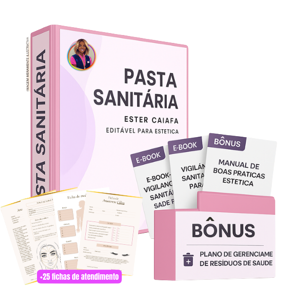 Kit de Pasta Sanitária para Estética