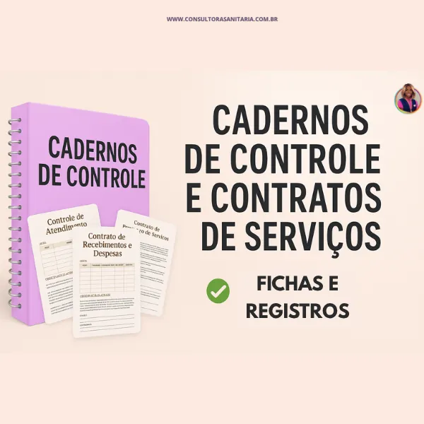 Cadernos de Controle e Contratos de Serviços para Estética